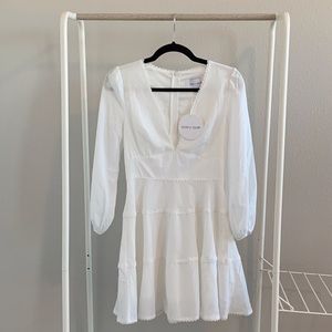 “ivory & chain” dress